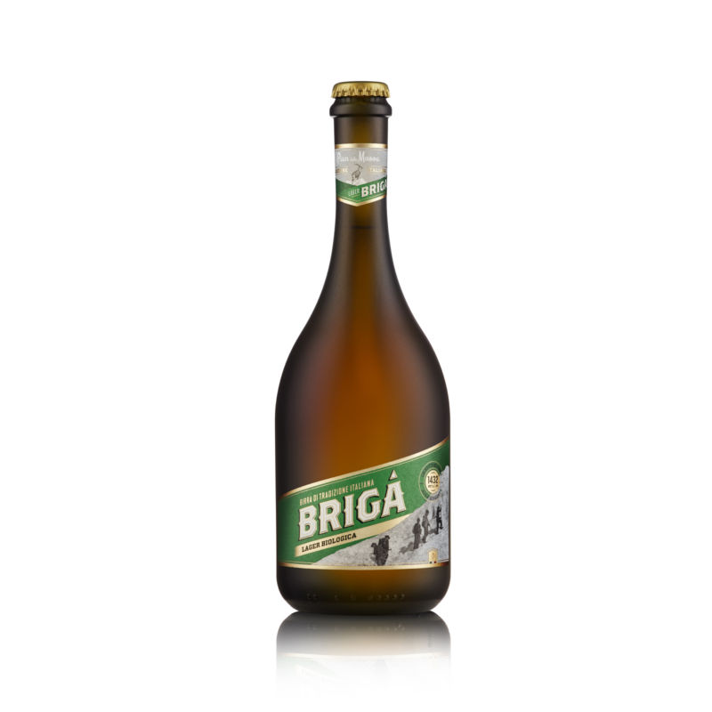 BIRRA BRIGA’ LAGER  BIO – PIAN DELLA MUSSA - 75 cl  CONFEZIONE DA 6 BOTTIGLIE - immagine 2